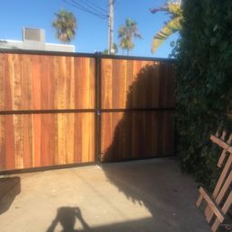 Back yard swing gate