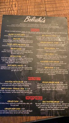 Menu photo 1 Belushi's Amsterdam Amsterdam, NH Menu photo 1 Belushi's Amsterdam Amsterdam, NH