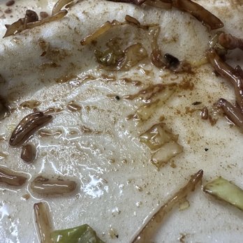 Pineapple Restaurant - Melted styrofoam in the pork chow mein - Chinese Near Me - Isleton, California Pineapple Restaurant - Melted styrofoam in the pork chow mein - Chinese Near Me - Isleton, California