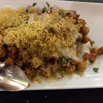 Blue India - Samosa chaat - Indian Near Me - Atlanta, Georgia