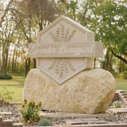 The Lavender Barnyard - Sign