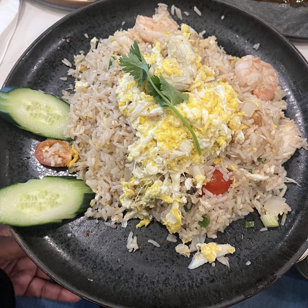 Dok Khao Thai Eatery - Crabmeat Fried Rice with shrimp - Thai Near Me - Columbia, Maryland