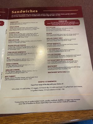 Menu photo 5 Uncle Charlie's Cheyenne, WY