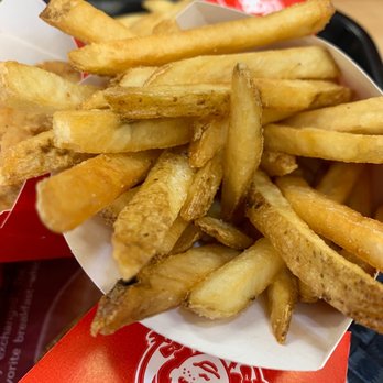 Wendy's - a basket of french fries - Burgers Near Me - Worcester, Massachusetts