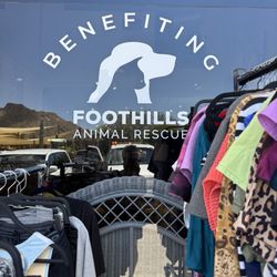 Daisy's Rescued Goods - Window ad