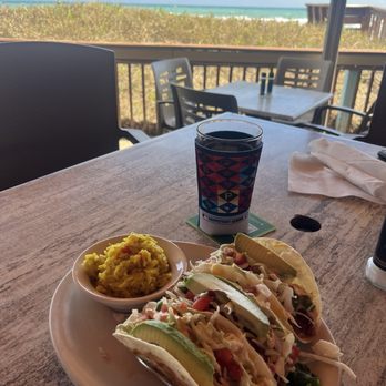 Shuckers - Tacos with Beyond Burger and rice - Seafood Near Me - Jensen Beach, Florida
