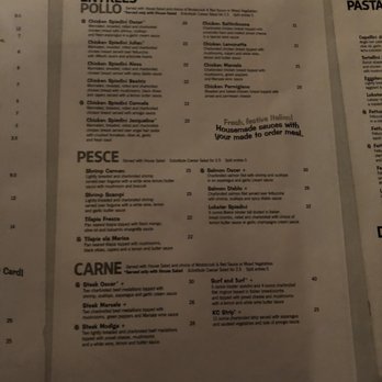 Carmen's Cafe - Menu - Italian Near Me - Kansas City, Missouri