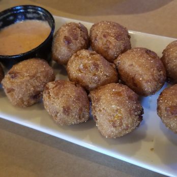 Crabtowne - Hush puppies, really good! Sauce was crack! - Seafood Near Me - Glen Burnie, Maryland Crabtowne - Hush puppies, really good! Sauce was crack! - Seafood Near Me - Glen Burnie, Maryland