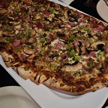 Campisi's Restaurant - Large All The Way Pizza - Italian Near Me - Dallas, Texas