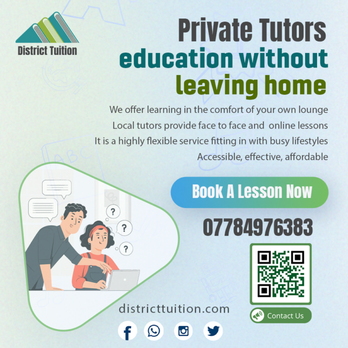 District Tuition - Private Tutors Near Me - Cleator Moor, CMA
