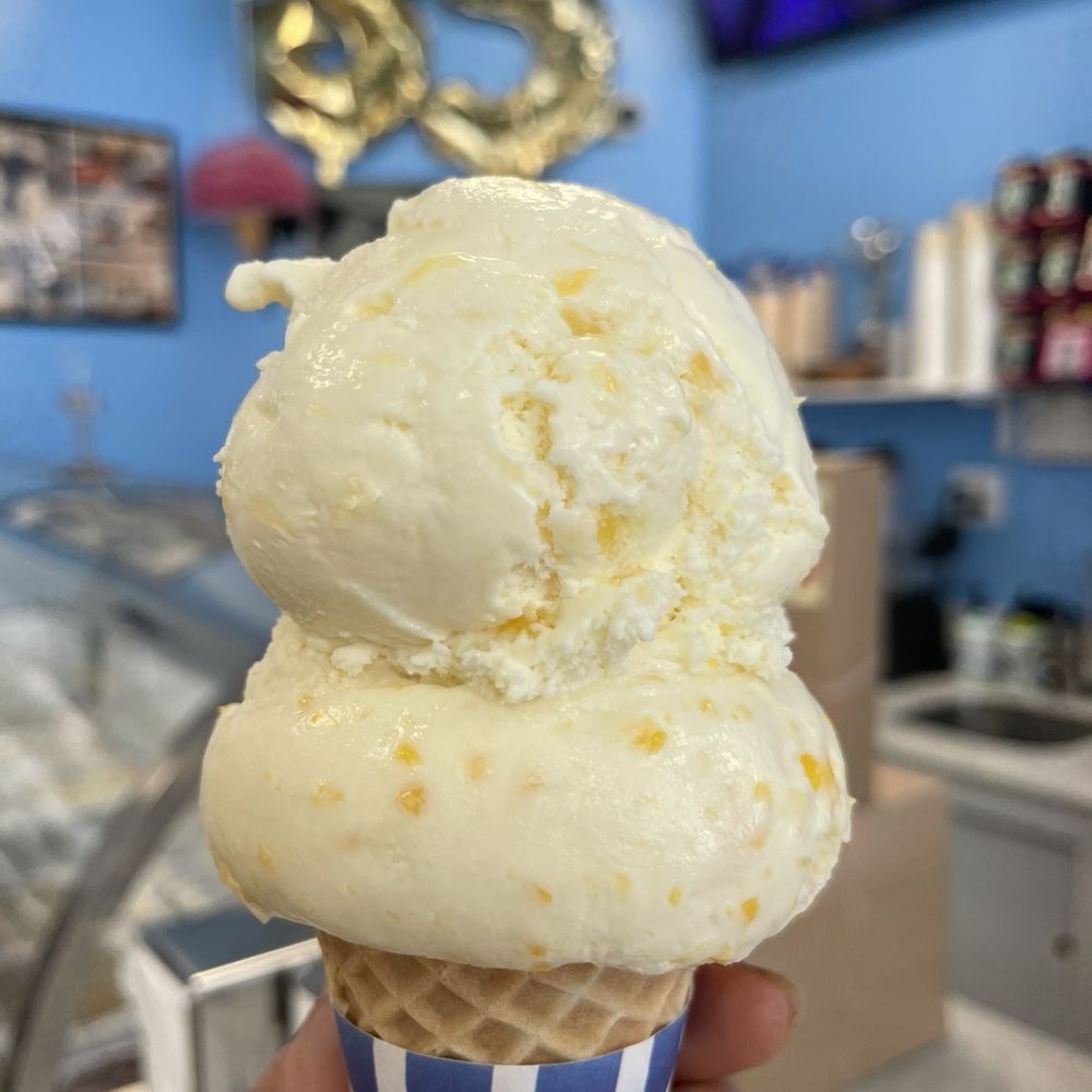 Nasto's Ice Cream - Two scoops : Sweet corn and pineapple - Ice Cream & Frozen Yogurt Near Me - Newark, New Jersey Nasto's Ice Cream - Two scoops : Sweet corn and pineapple - Ice Cream & Frozen Yogurt Near Me - Newark, New Jersey