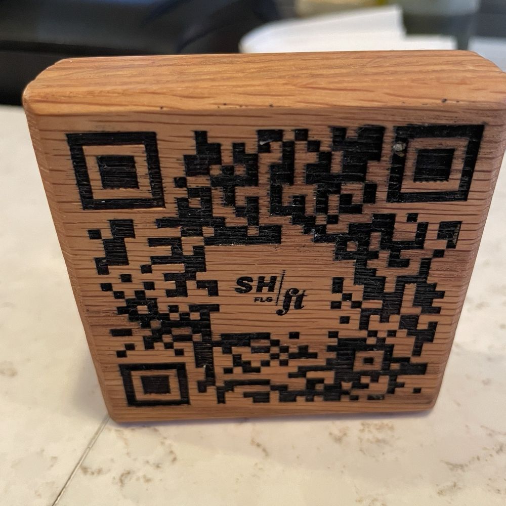 Shift Kitchen & Bar - Scan for the menu, neat idea - New American Near Me - Flagstaff, Arizona