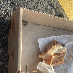 Roma Pizza - The little bug in the corner.