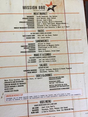 Menu photo 4 Mission BBQ Jacksonville, FL Menu photo 4 Mission BBQ Jacksonville, FL