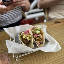 The Lime Inn - Vegetarian tacos