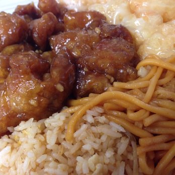 Panda Wok - Orange chicken, coconut shrimp, 1/2 chow mein, 1/2 fried rice - Chinese Near Me - Lancaster, California Panda Wok - Orange chicken, coconut shrimp, 1/2 chow mein, 1/2 fried rice - Chinese Near Me - Lancaster, California