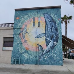 Whale Mural - Located on E Street