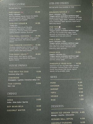 Menu photo 2 Thai Fusion Madison, WI