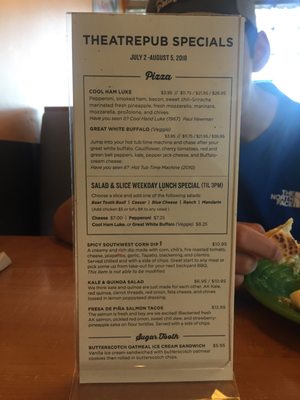 Menu photo 5 Bear Tooth Theatre Pub Anchorage, AK