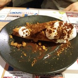 L'Auberge d'un Instant - Cornet de Murat ( tiramisu speculos/mascarpon)