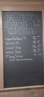 Menu photo 5 Ballpark Brewing Company Bisbee, AZ Menu photo 5 Ballpark Brewing Company Bisbee, AZ
