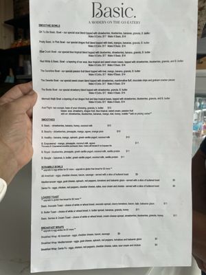 Menu photo 1 Basic Eatery Lebanon, TN