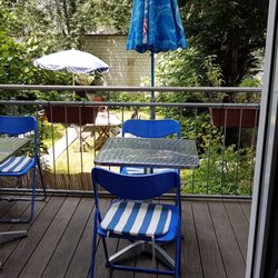 Sicilia - Tische auf dem Balkon