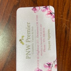 PNW Premier Cosmetic Tattoo & Hair - Contact info to make an appointment but walk ins are more than welcome as well