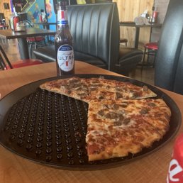 Meatball pizza Meatball pizza