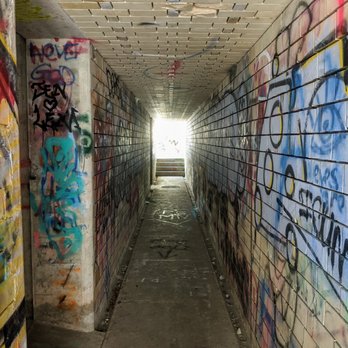 Fort Revere Park - Back in the day, American & French soldiers were here, defending our shores. Now it's covered in mostly really shoddy spray paint graffiti. - Parks Near Me - Hull, Massachusetts