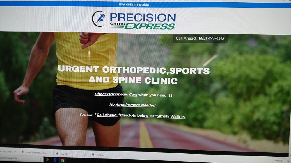 PRECISION ORTHO EXPRESS Updated September 2024 245 W State Hwy 114