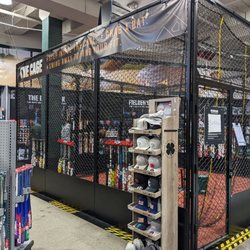 DICK'S Sporting Goods - Some locations started getting rid of their batting cages. The Glendale location still has them!