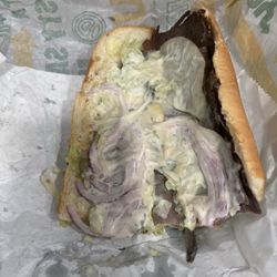 The most disgusting food I have ever received from any Subway.