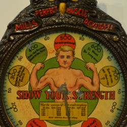 Deutsches Automatenmuseum - Unterhaltungsautomat Show your strength