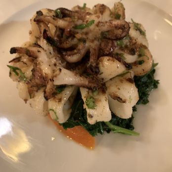 Adega Restaurante - Grilled squid with lemon, garlic and olive oil - Portuguese Near Me - Toronto, Ontario