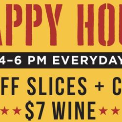 Protest Pizza + Bar - Join us for Happy Hour Everyday