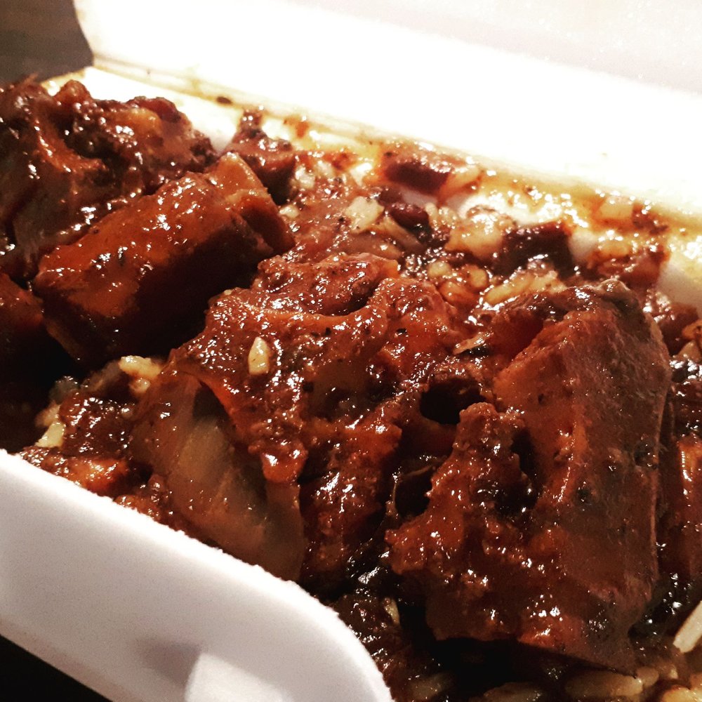 Oxtail with rice and peas Oxtail with rice and peas