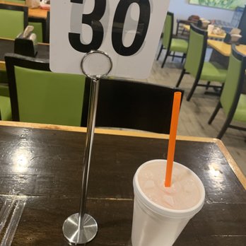 Sunshine's - My number and my lemonade that came with my meal. - Juice Bars & Smoothies Near Me - Houston, Texas Sunshine's - My number and my lemonade that came with my meal. - Juice Bars & Smoothies Near Me - Houston, Texas