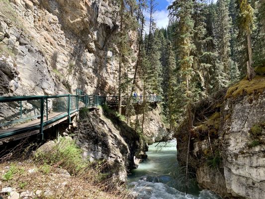 Johnston Canyon by null