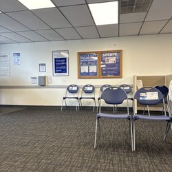 Secretary of State - Seating is sparse