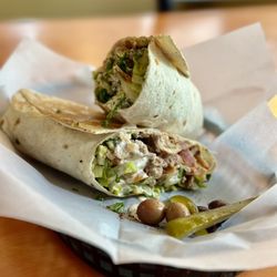 Falafel Hut San Rafael - Chicken shawarma wrap