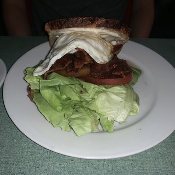 Poole's - BLT with fried egg - New American Near Me - Raleigh, North Carolina