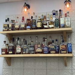 Barrel Blends Wine and Spirits - Affton - Wall of whiskey.