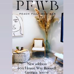 Peach Fuzz Studio Spa - Waiting area