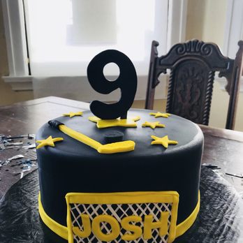 Whisk Cake Creations - Cute hockey puck that is hard to see in pic with the number 9- great little detail! Cake was so cool and the kids freaked out! - Bakeries Near Me - Alameda, California Whisk Cake Creations - Cute hockey puck that is hard to see in pic with the number 9- great little detail! Cake was so cool and the kids freaked out! - Bakeries Near Me - Alameda, California
