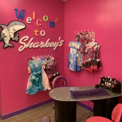 Sharkey’s Cuts For Kids - Perfect for a princess nails done