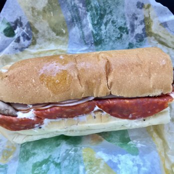 Subway - 6" club add pepperoni! Delicious - Sandwiches Near Me - Beaver, Utah