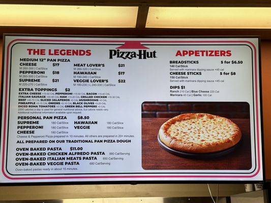 Menu photo 2 Pizza Hut Express Tusayan, AZ