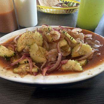 Pola's Mariscos - Agua chile - Seafood Near Me - Montclair, California