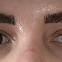 Crystal Nails And Spa - Before eyelash extensions